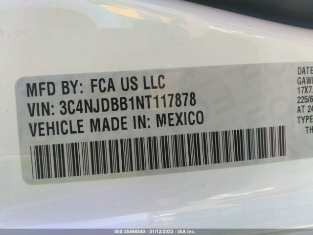 3C4NJDBB1NT117878 Jeep Compass