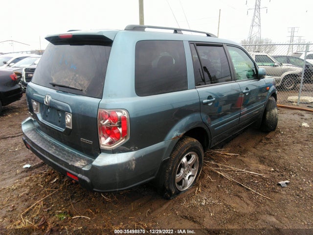 2006 HONDA PILOT EX VIN: 2HKYF18416H528205