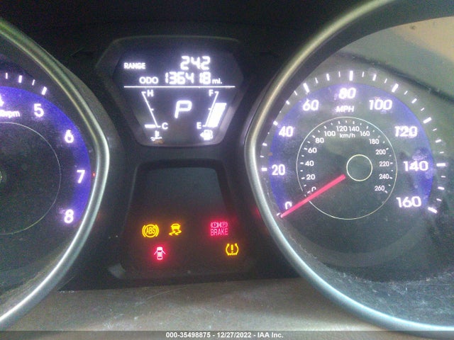 2013 HYUNDAI ELANTRA GLS PZEV VIN: 5NPDH4AE2DH400954