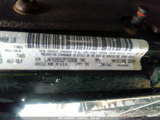 1J4FA39S52P732030 Jeep WRANGLER X