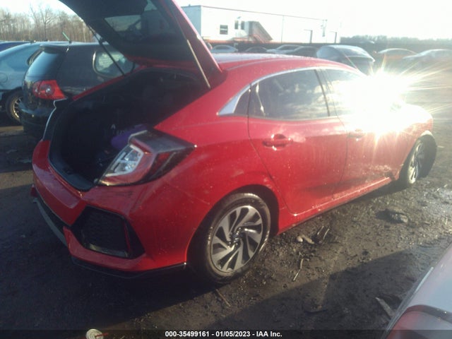 Honda Civic Hatchback Lx 2018 SHHFK7H23JU426575 Image 4