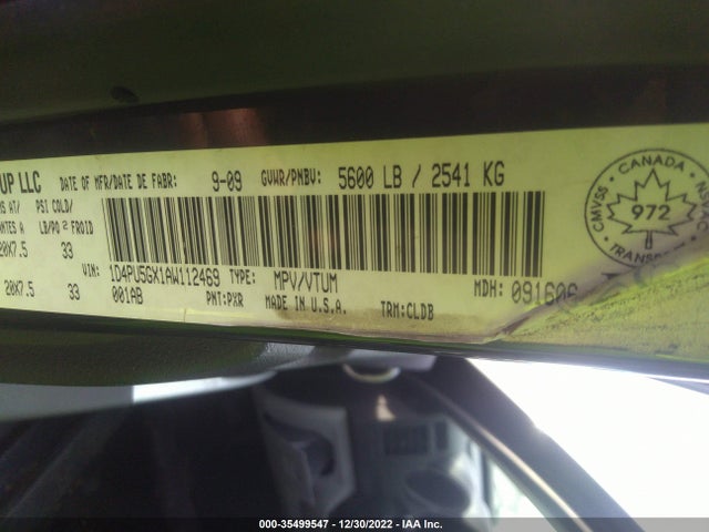 Dodge NITRO SXT 2010 1D4PU5GX1AW112469 Image 10