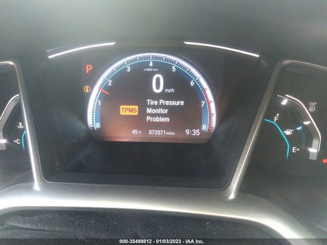 2020 HONDA CIVIC SEDAN EX VIN: 19XFC1F38LE018623