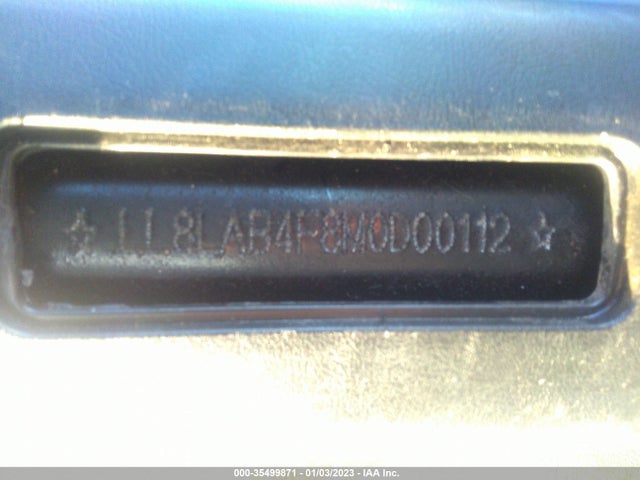 2021 LINHAI PASSPORTZ VIN: LL8LAB4F8M0D00112