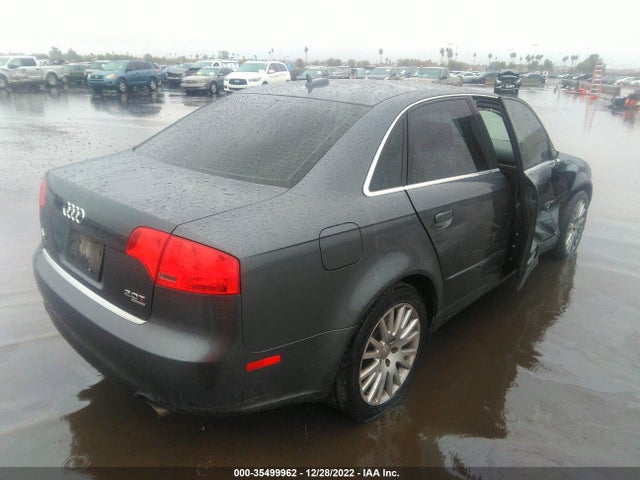 2006 AUDI A4 2.0T VIN: WAUDF78E66A234295
