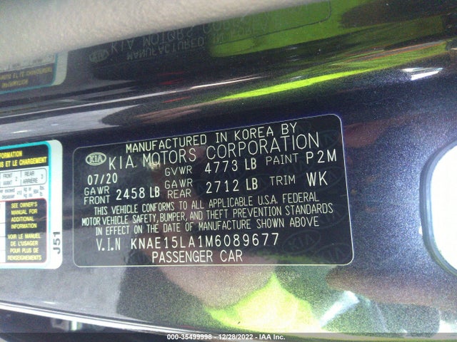2021 Kia Stinger, VIN: KNAE15LA1M6089677