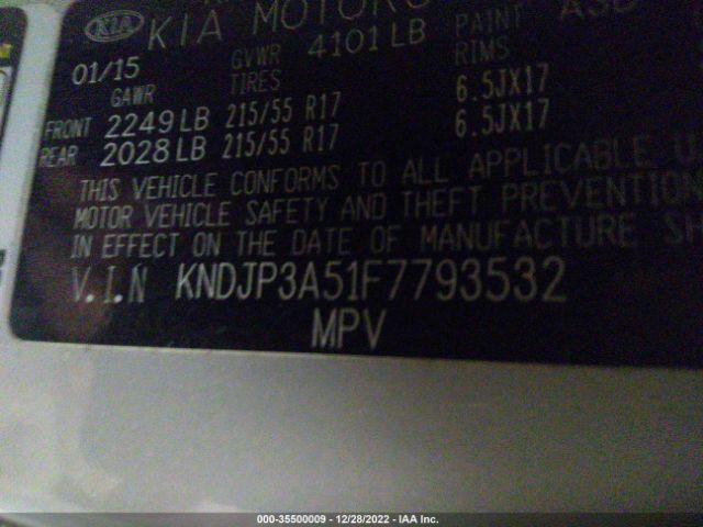 KNDJP3A51F7793532 KIA SOUL +