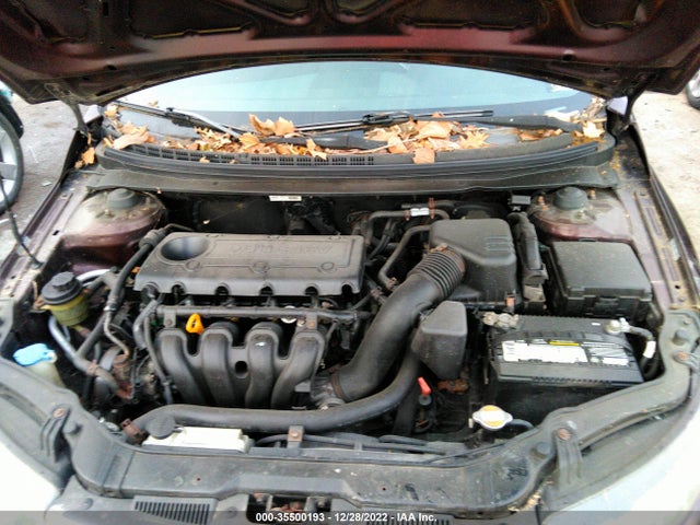 2010 KIA FORTE EX VIN: KNAFU4A24A5116518
