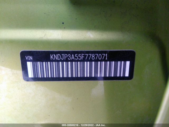 KNDJP3A55F7787071 KIA SOUL +