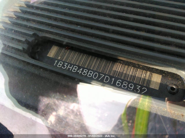 2007 DODGE CALIBER SXT VIN: 1B3HB48B07D168932