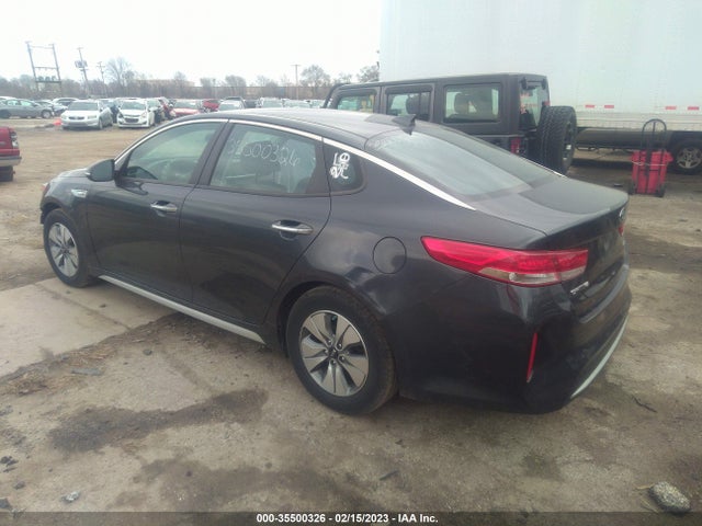 2017 KIA OPTIMA HYBRID BASE VIN: KNAGT4LE2H5016409