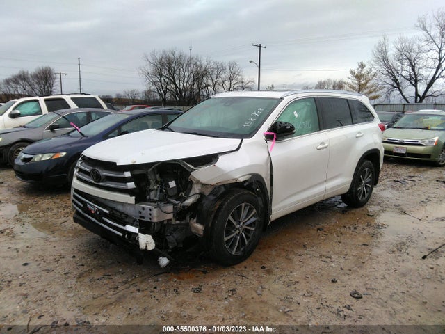 2017 TOYOTA HIGHLANDER XLE/SE VIN: 5TDJZRFH1HS458778