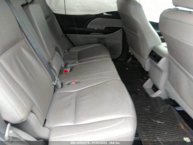 2017 TOYOTA HIGHLANDER XLE/SE VIN: 5TDJZRFH1HS458778