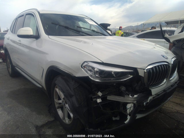 BMW X3 Sdrive30i 2021 IAAI 5UXTY3C06M9D84792