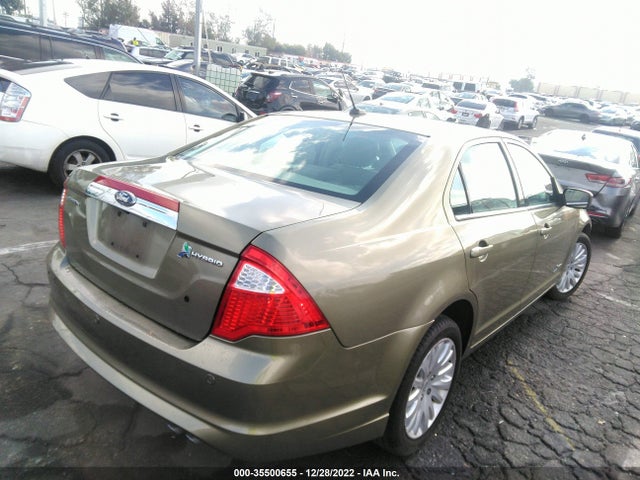 2012 FORD FUSION HYBRID VIN: 3FADP0L35CR327538