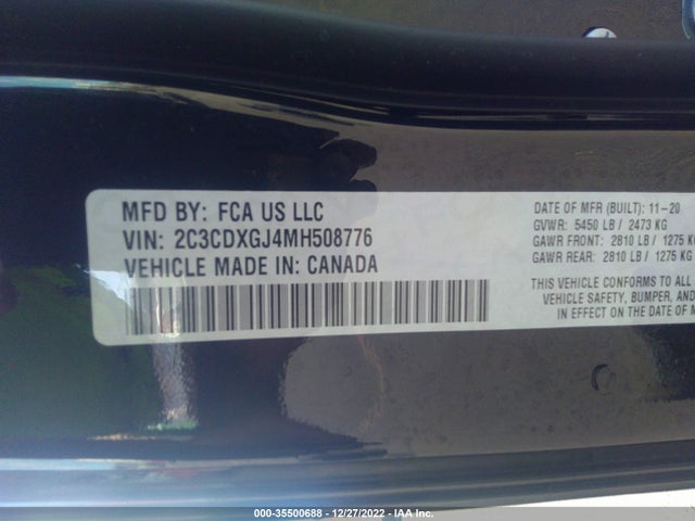 Dodge Charger Scat Pack 2021 2C3CDXGJ4MH508776 Image 9