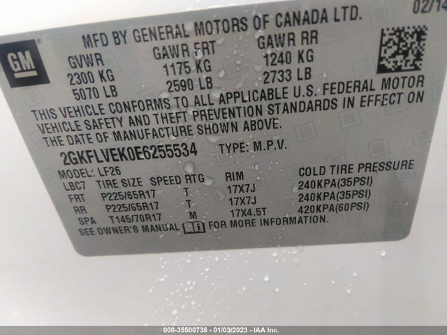 GMC Terrain Sle 2014 2GKFLVEK0E6255534 Image 9