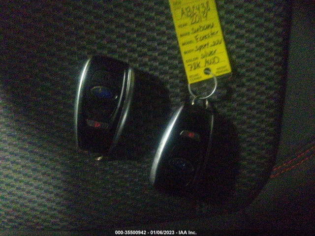 2019 SUBARU FORESTER SPORT VIN: JF2SKAPC7KH422152