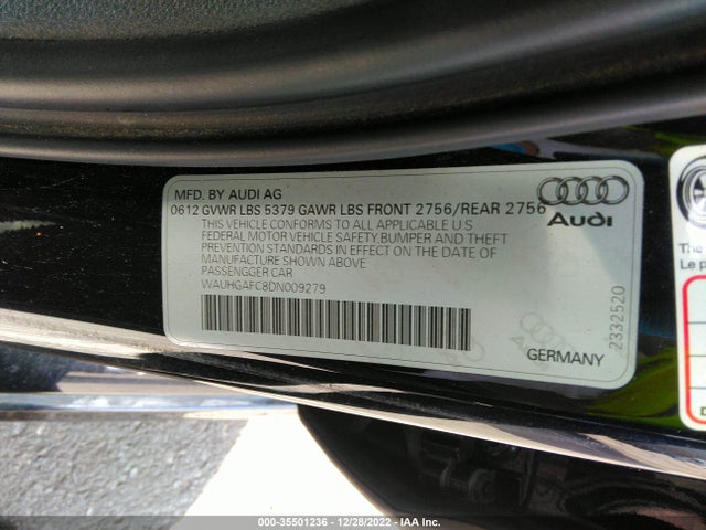 WAUHGAFC8DN009279 Audi A6 3.0t Prestige