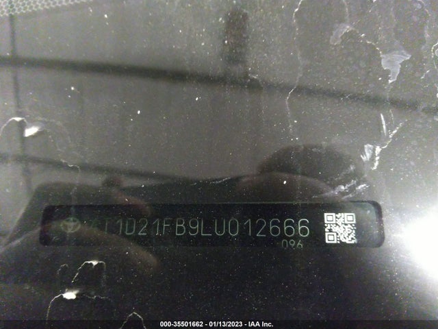 2020 Toyota Avalon, VIN: 4T1D21FB9LU012666