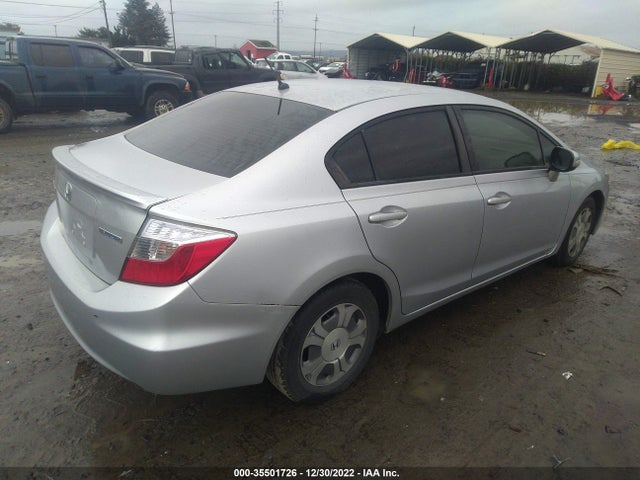 2012 HONDA CIVIC HYBRID VIN: JHMFB4F29CS004494