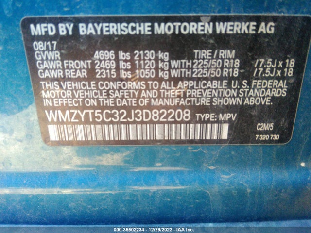 2018 Mini Countryman, VIN: WMZYT5C32J3D82208
