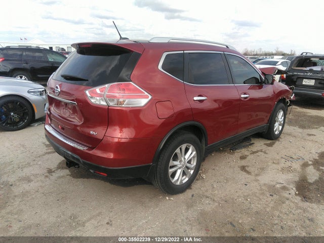2015 NISSAN ROGUE SV VIN: KNMAT2MT6FP574887