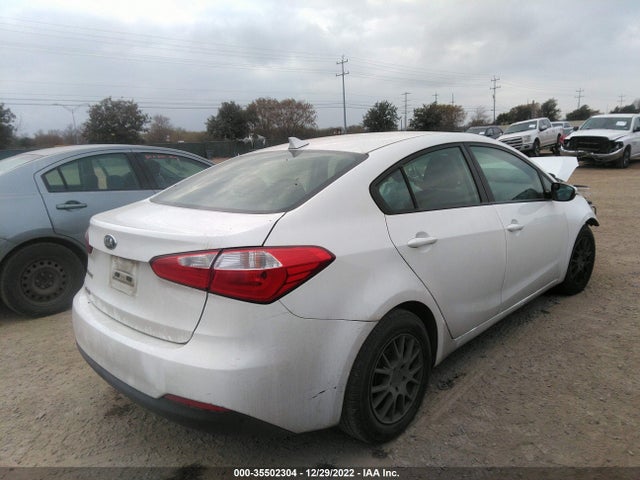 2016 Kia Forte Lx მანქანა იყიდება აუქციონზე, vin: KNAFK4A65G5607004, აუქციონის ნომერი: 35502304