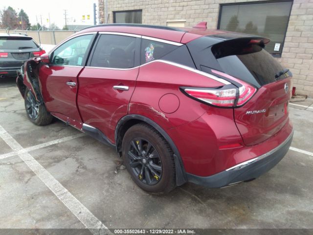 5N1AZ2MGXJN129795 Nissan MURANO SV