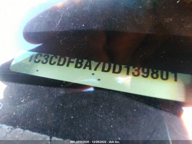 Dodge DART SXT 2013 1C3CDFBA7DD139801 Image 9