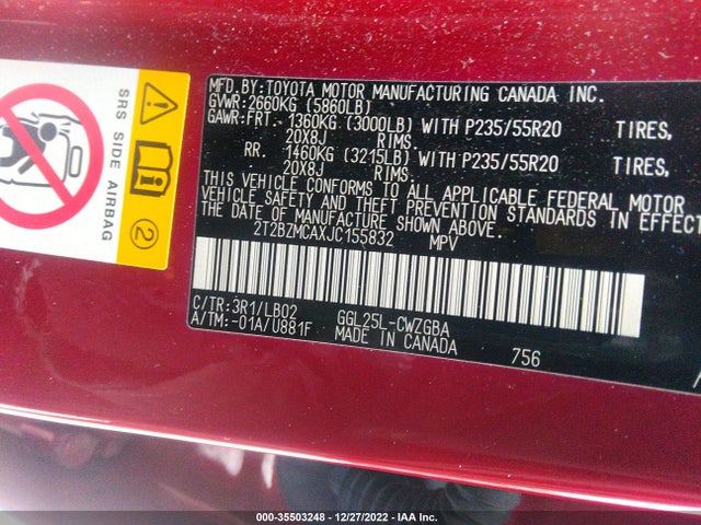 Lexus Rx Rx 350 2018 2T2BZMCAXJC155832 Image 10