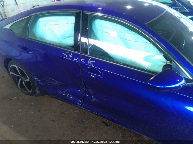 2020 HONDA ACCORD SEDAN SPORT VIN: 1HGCV1F38LA145566