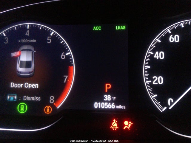 2020 HONDA ACCORD SEDAN SPORT VIN: 1HGCV1F38LA145566