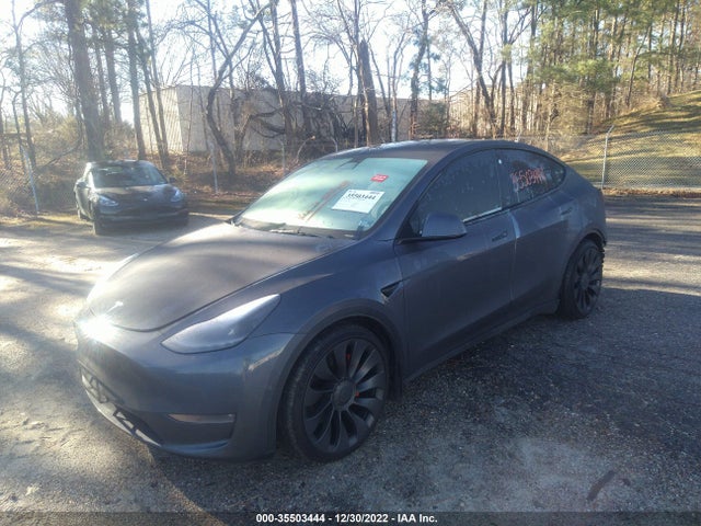 Tesla Model Y Performance 2022 7SAYGDEF9NF380227 Image 2