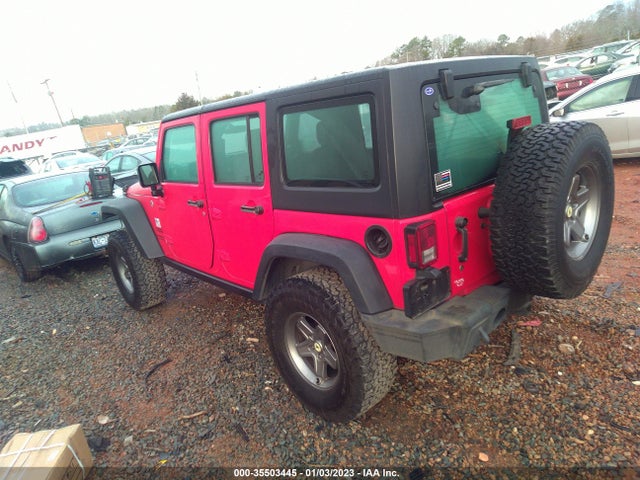 2016 JEEP WRANGLER UNLIMITED SPORT VIN: 1C4BJWDGXGL124673