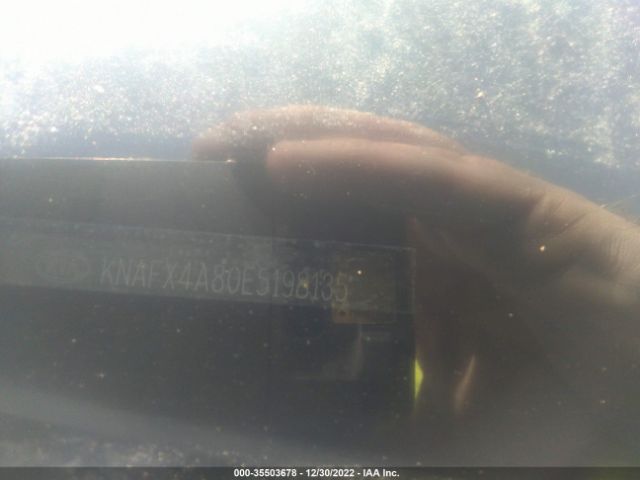 KNAFX4A80E5198135 KIA FORTE EX