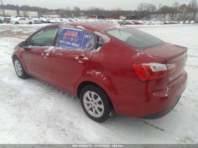 2014 KIA RIO LX VIN: KNADM4A37E6357778