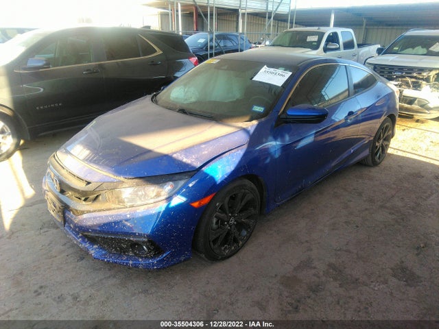 35504306 :رقم المزاد ، 2HGFC4B81LH301244 vin ، 2020 Honda Civic Coupe Sport مزاد بيع