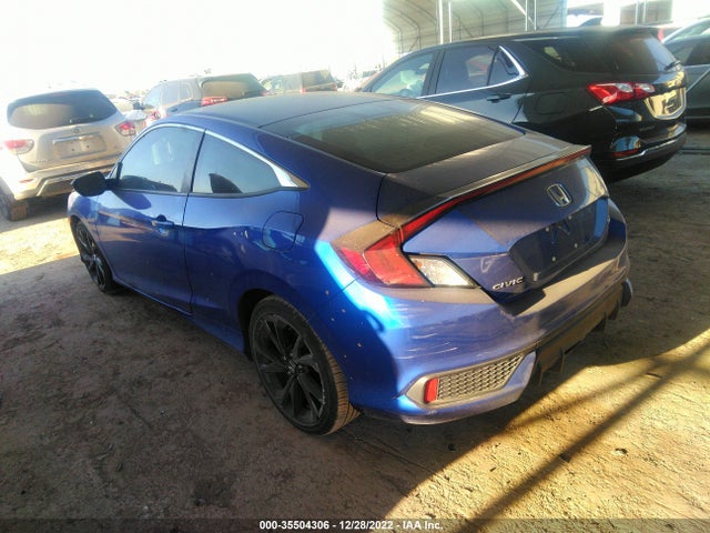 35504306 :رقم المزاد ، 2HGFC4B81LH301244 vin ، 2020 Honda Civic Coupe Sport مزاد بيع