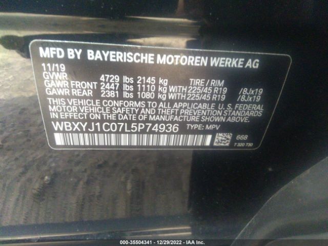 WBXYJ1C07L5P74936 BMW X2 Xdrive28i