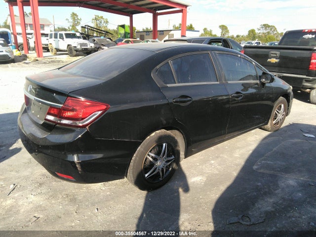 Honda Civic Sedan Lx 2014 19XFB2F58EE069391 Image 4