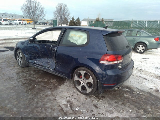 2012 VOLKSWAGEN GTI W/SUNROOF & NAVI PZEV VIN: WVWFD7AJ7CW034307