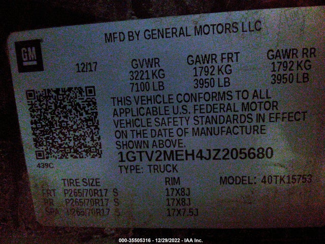 GMC Sierra 1500 Sle 2018 1GTV2MEH4JZ205680 Image 9
