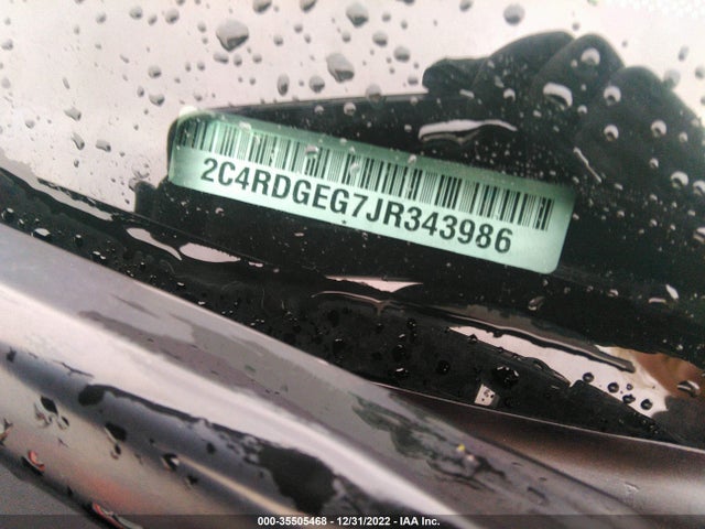 Dodge Grand Caravan Gt 2018 2C4RDGEG7JR343986 Image 10