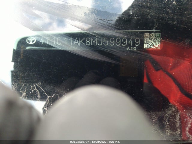 2021 Toyota Camry, VIN: 4T1C11AK8MU599949