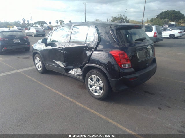 Chevrolet TRAX LS 2016 KL7CJKSB4GB547787 Image 4