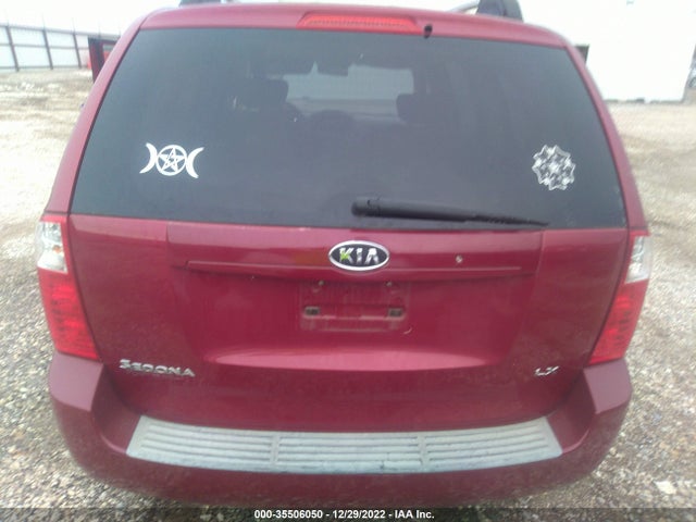 2007 KIA SEDONA LX VIN: KNDMB233476105774