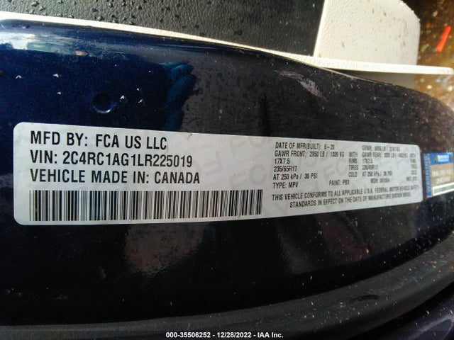 Chrysler Voyager L 2020 2C4RC1AG1LR225019 Image 10
