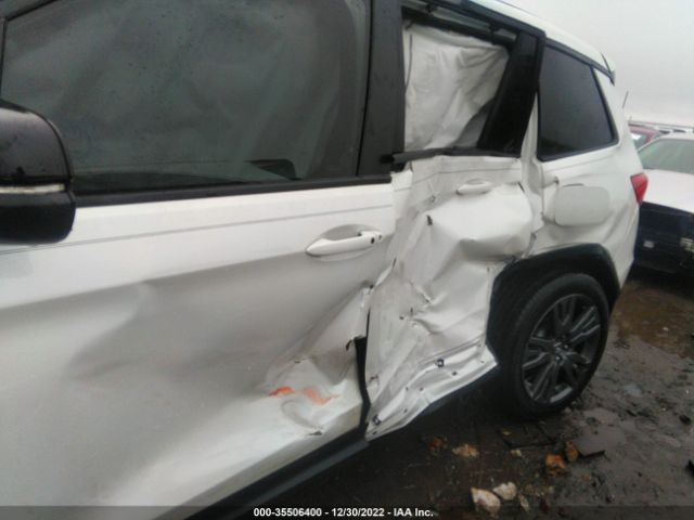 5FNYF7H58MB012138 Honda Passport Ex-l
