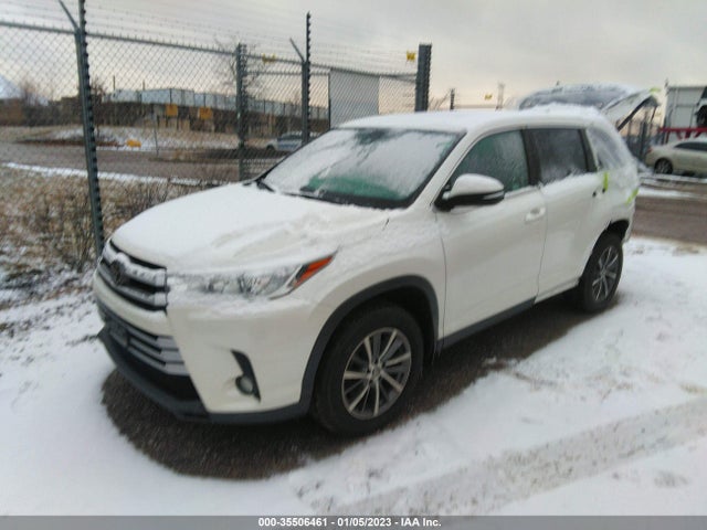 Toyota Highlander Se/xle 2019 5TDJZRFH0KS564436 Image 2